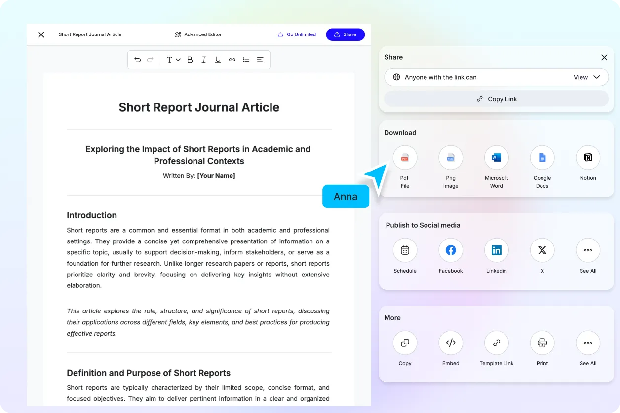 Free AI Short Article Generator, Free Short Article Writer Online